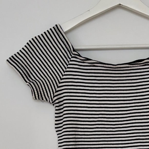 Pre-loved MANGO Striped rib top - Picture 5 of 5